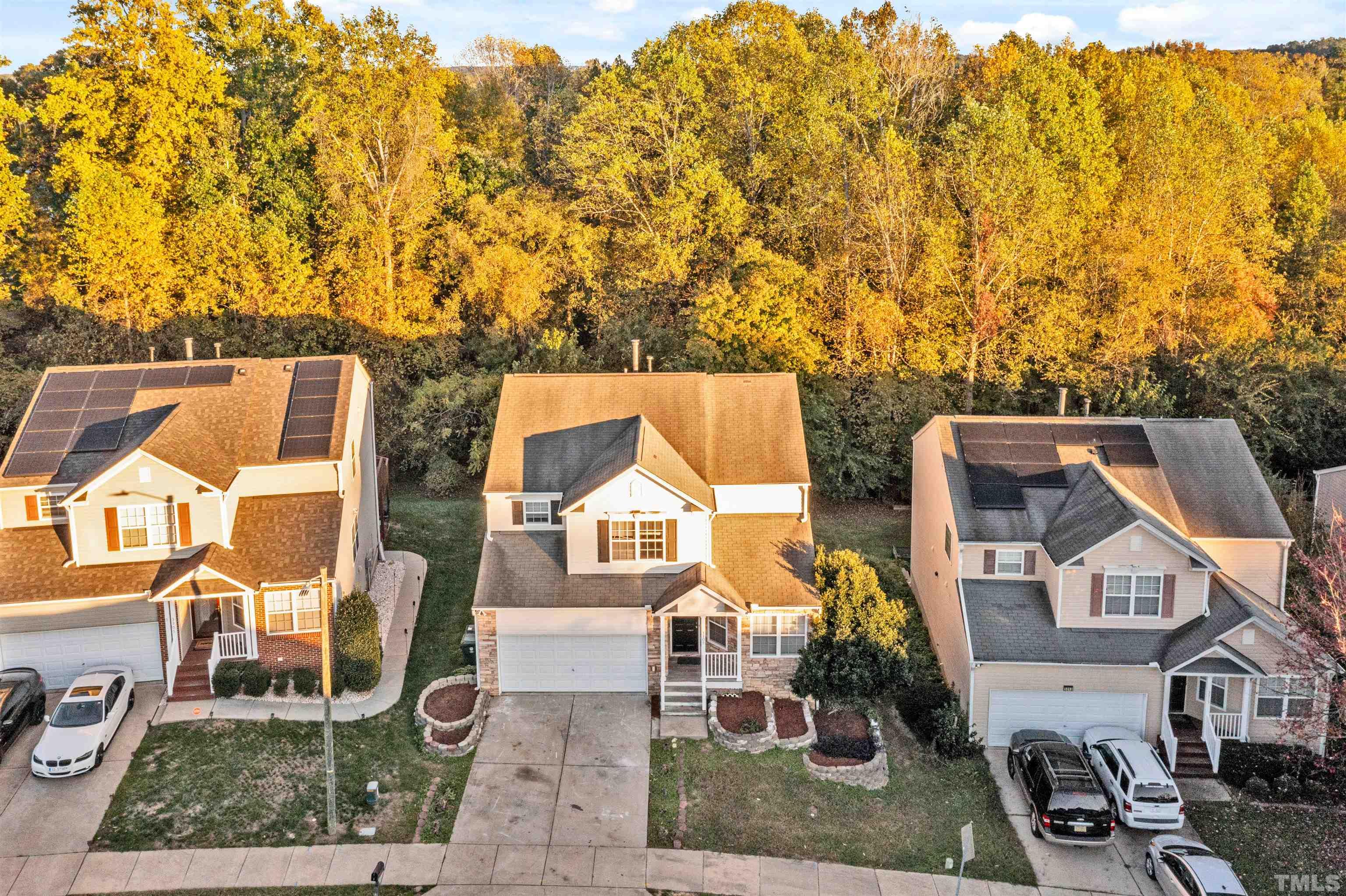 3309 Marshlane Way Raleigh, NC 27610 - Photo 3 of 24 an aerial view of a house with swimming pool