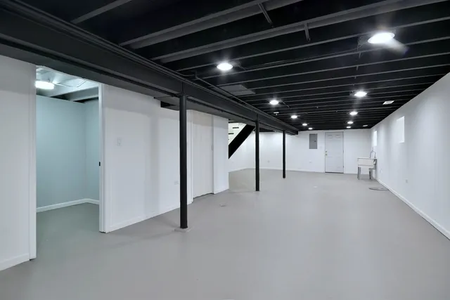 a view of empty room