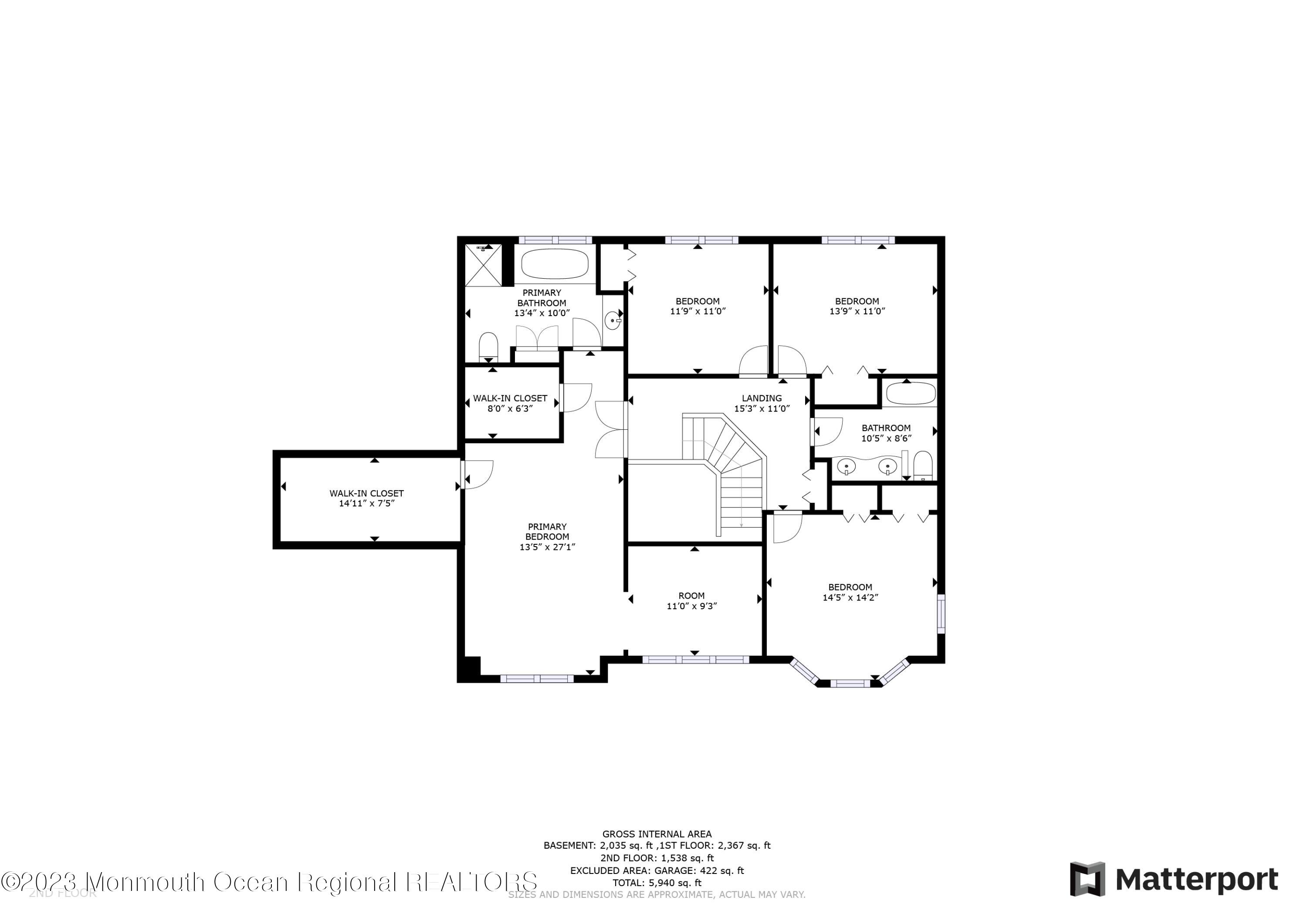 15 Old Scots Road Marlboro, NJ 07746 - Photo 59 of 59 a picture of a floor plan
