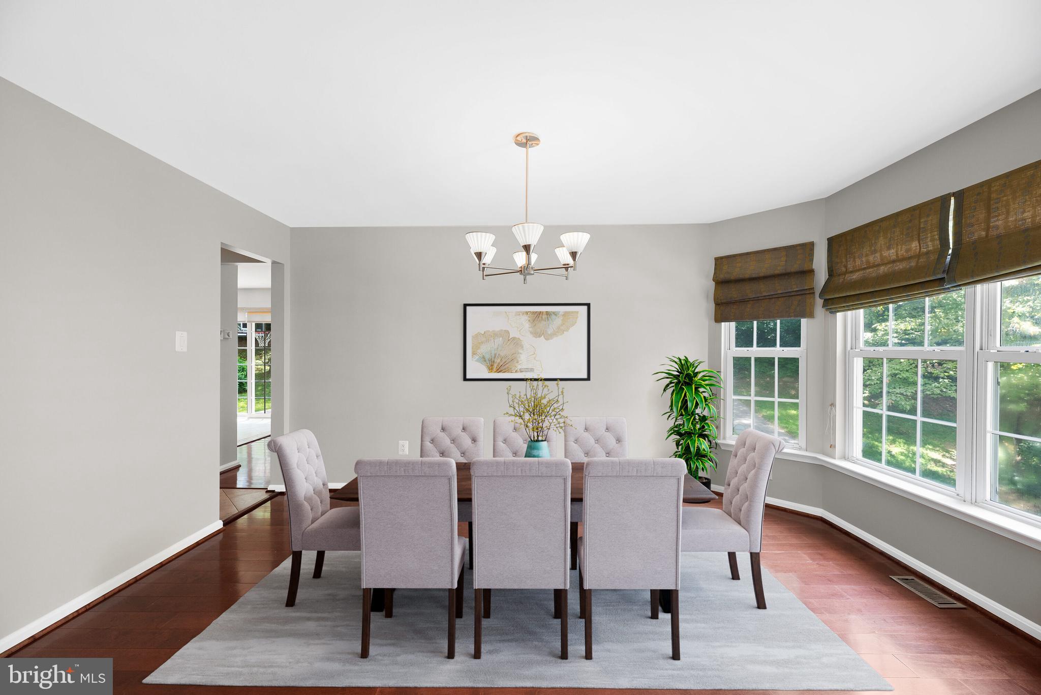 6478 Empty Song Road Columbia, MD 21044 - Photo 8 of 47 Virtually Staged Dining Room