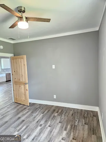 wooden floor in an empty room
