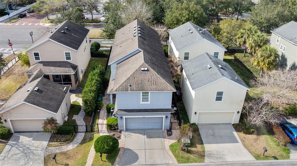 6058 Fishhawk Crossing Boulevard Lithia, FL 33547 - Photo 35 of 47 an aerial view of a house with garden