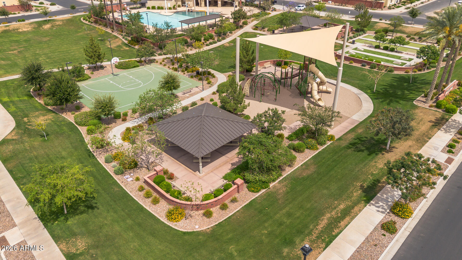 4245 East Jesse Street Gilbert, AZ 85295 - Photo 36 of 45 an aerial view of a house