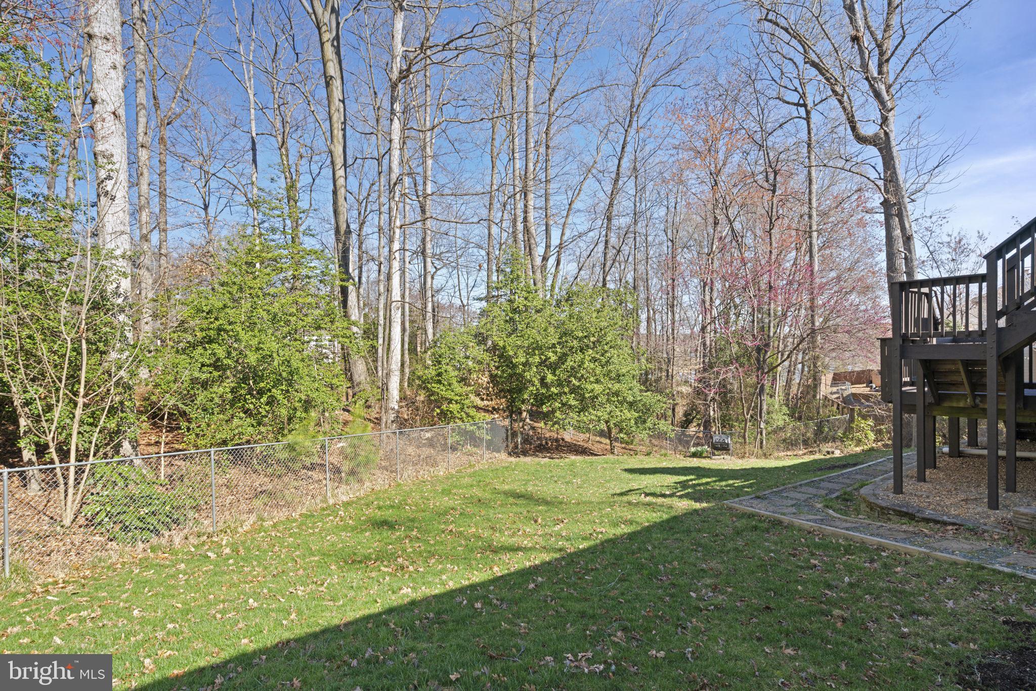 18607 Cabin Road Triangle, VA 22172 - Photo 49 of 64 a garden with trees in front of it