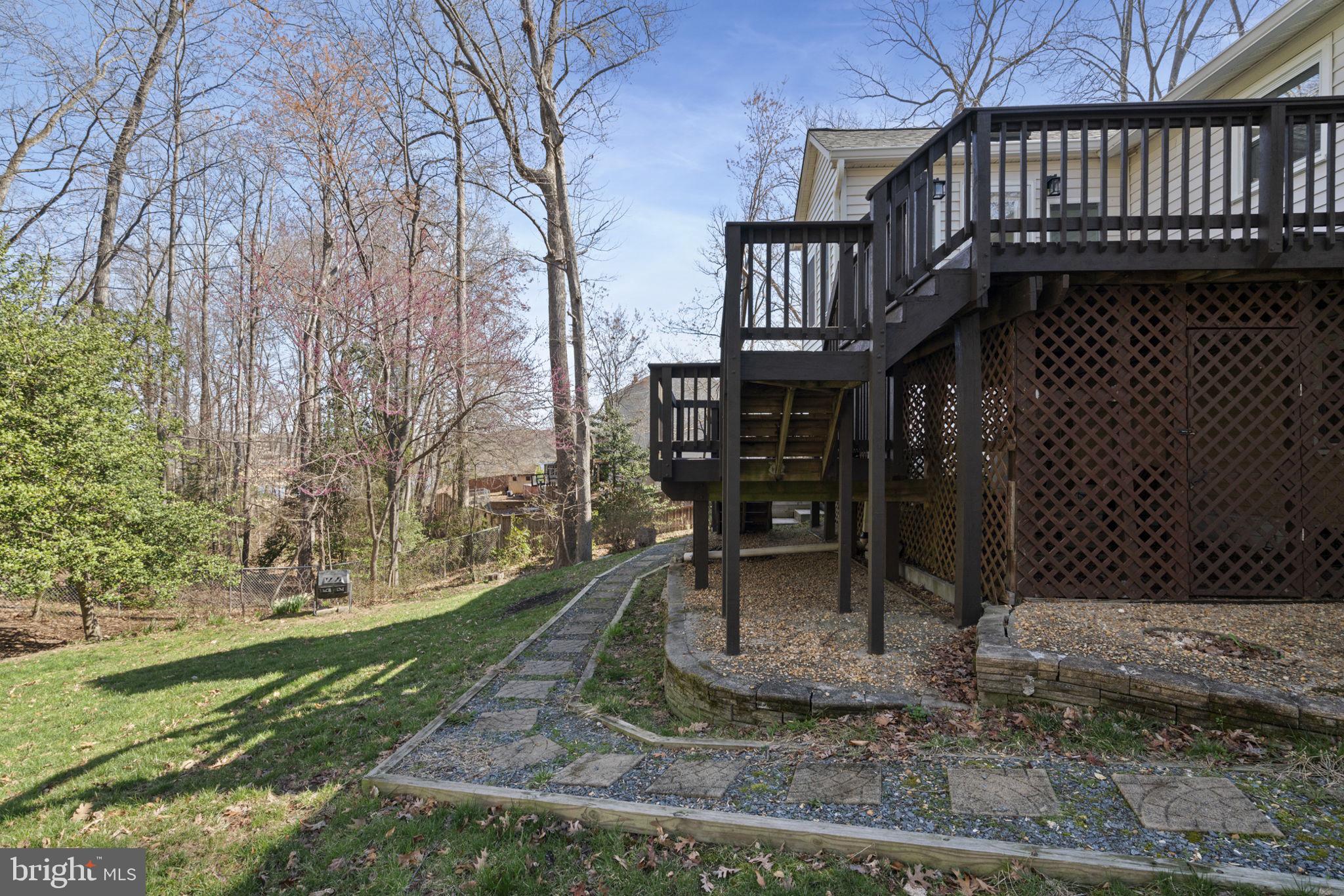 18607 Cabin Road Triangle, VA 22172 - Photo 50 of 64 a view of a house with a yard