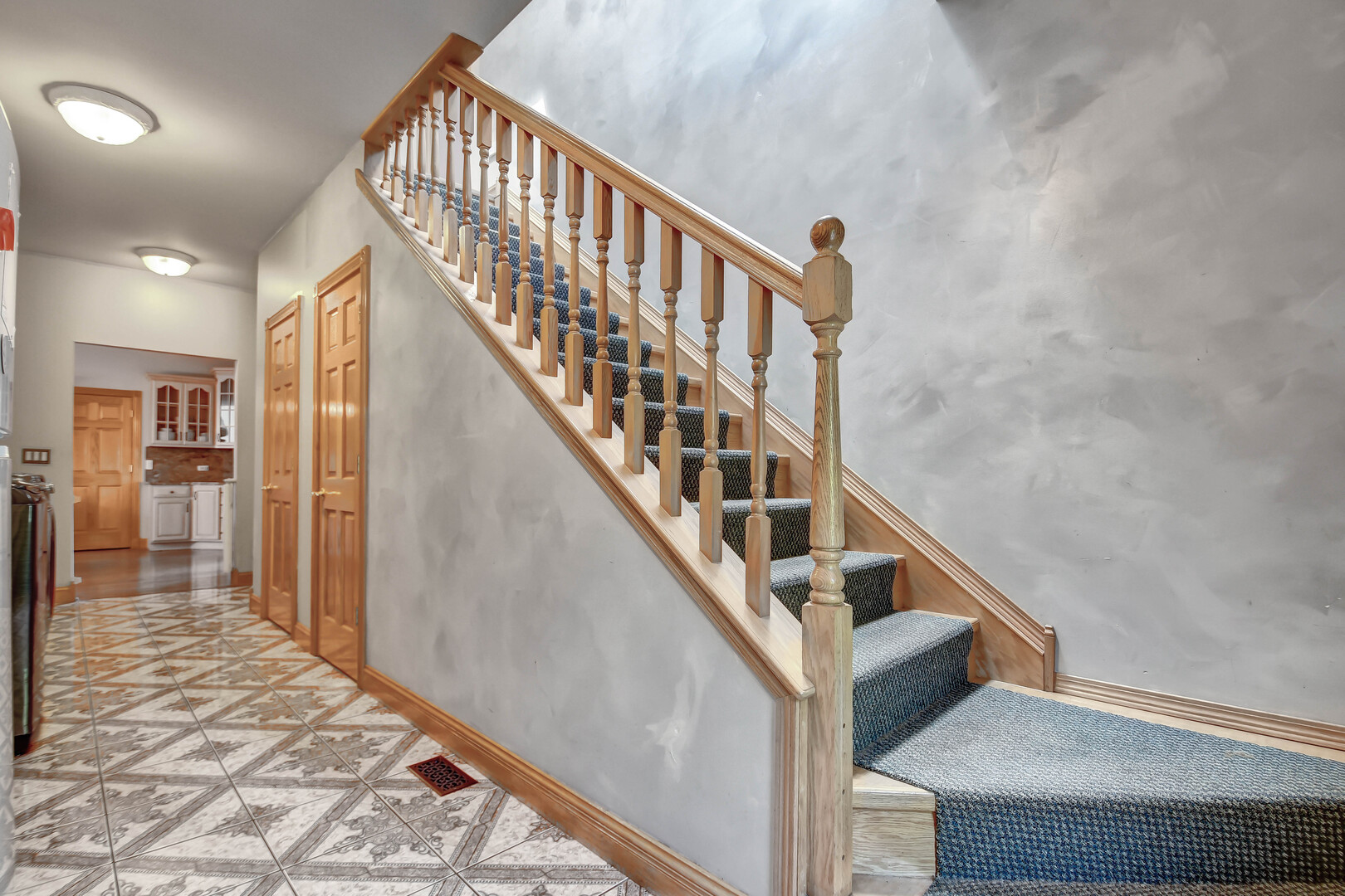 1383 Gordon Lane Lemont, IL 60439 - Photo 21 of 54 a view of entryway and hall with wooden floor