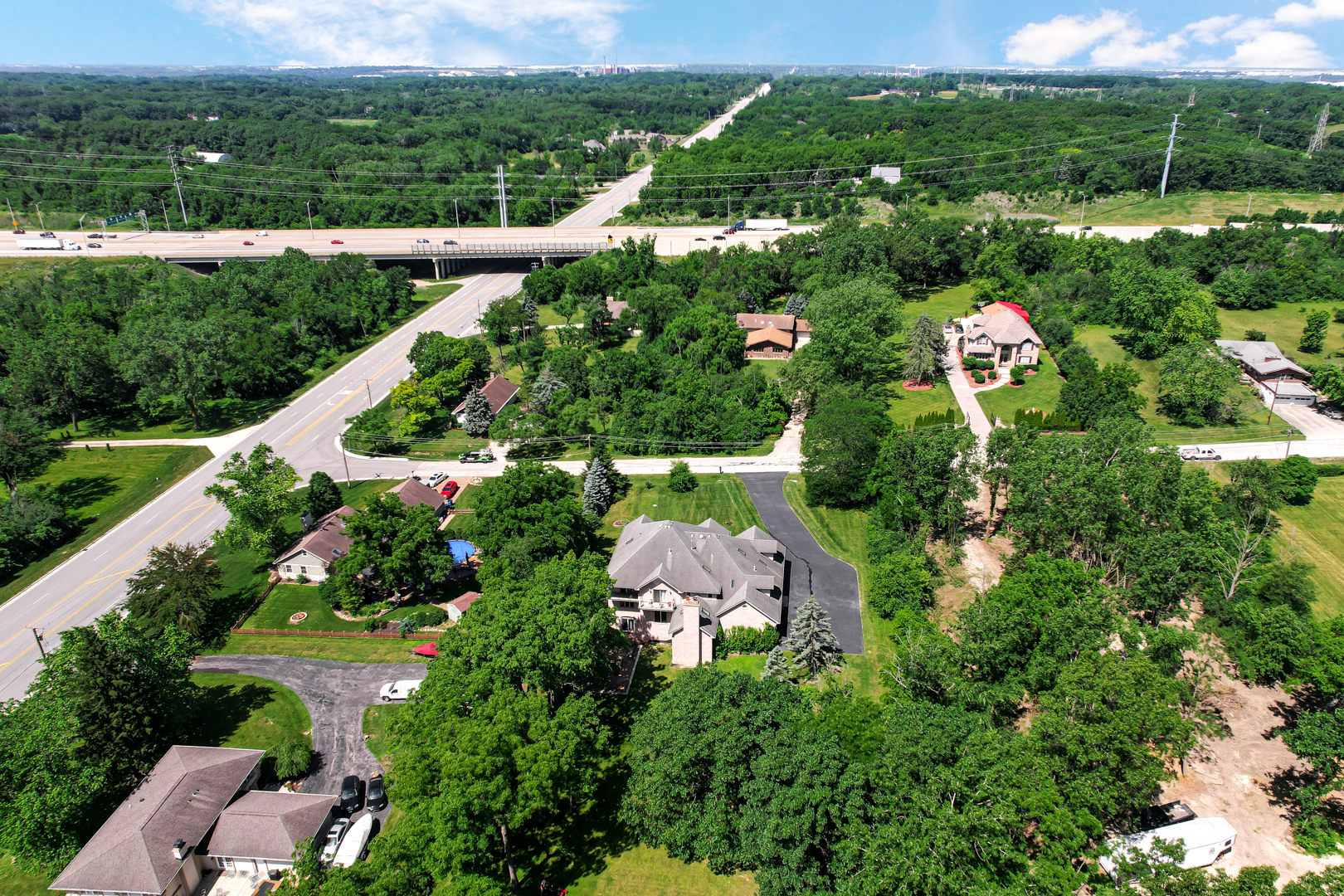 1383 Gordon Lane Lemont, IL 60439 - Photo 49 of 54 a picture of street view with lots of green space