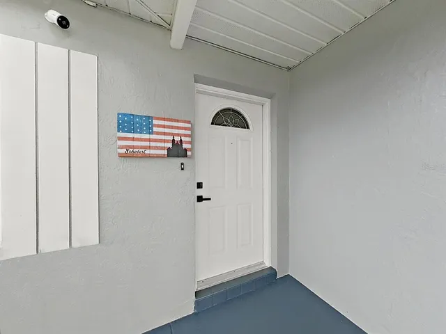 a room with storage and utility