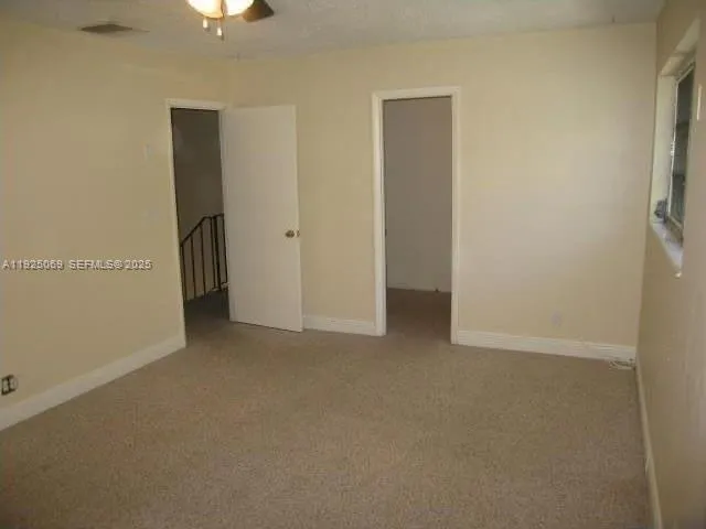 an empty room with a empty space