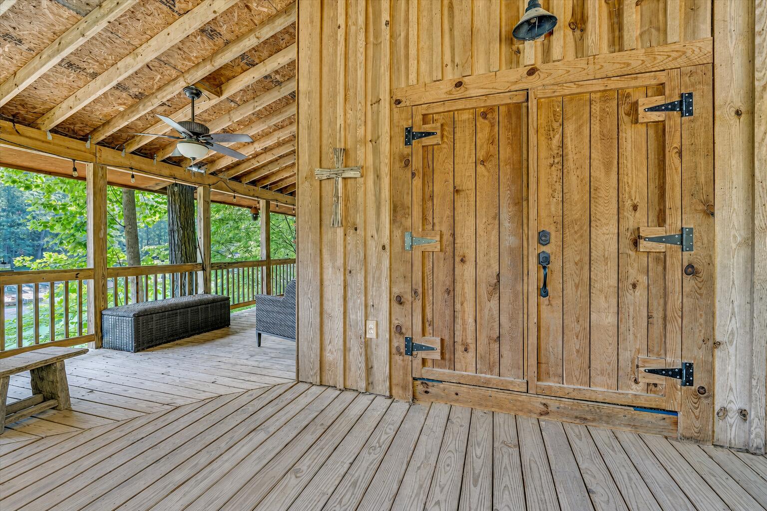 208 Munsons Road Penhook, VA 24137 - Photo 8 of 49 Cabin deck