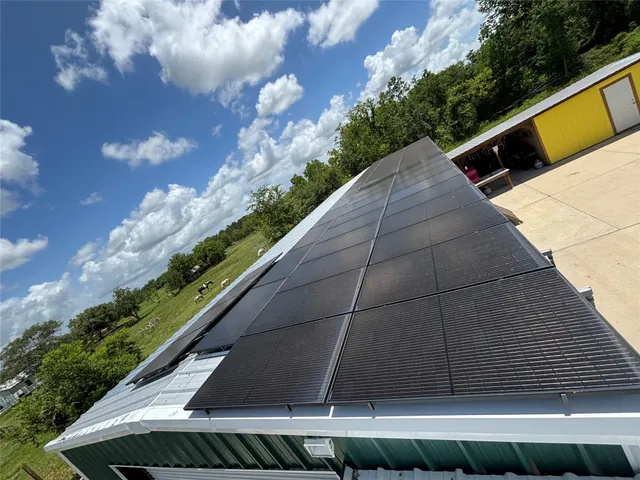 a view of a lake with a terrace