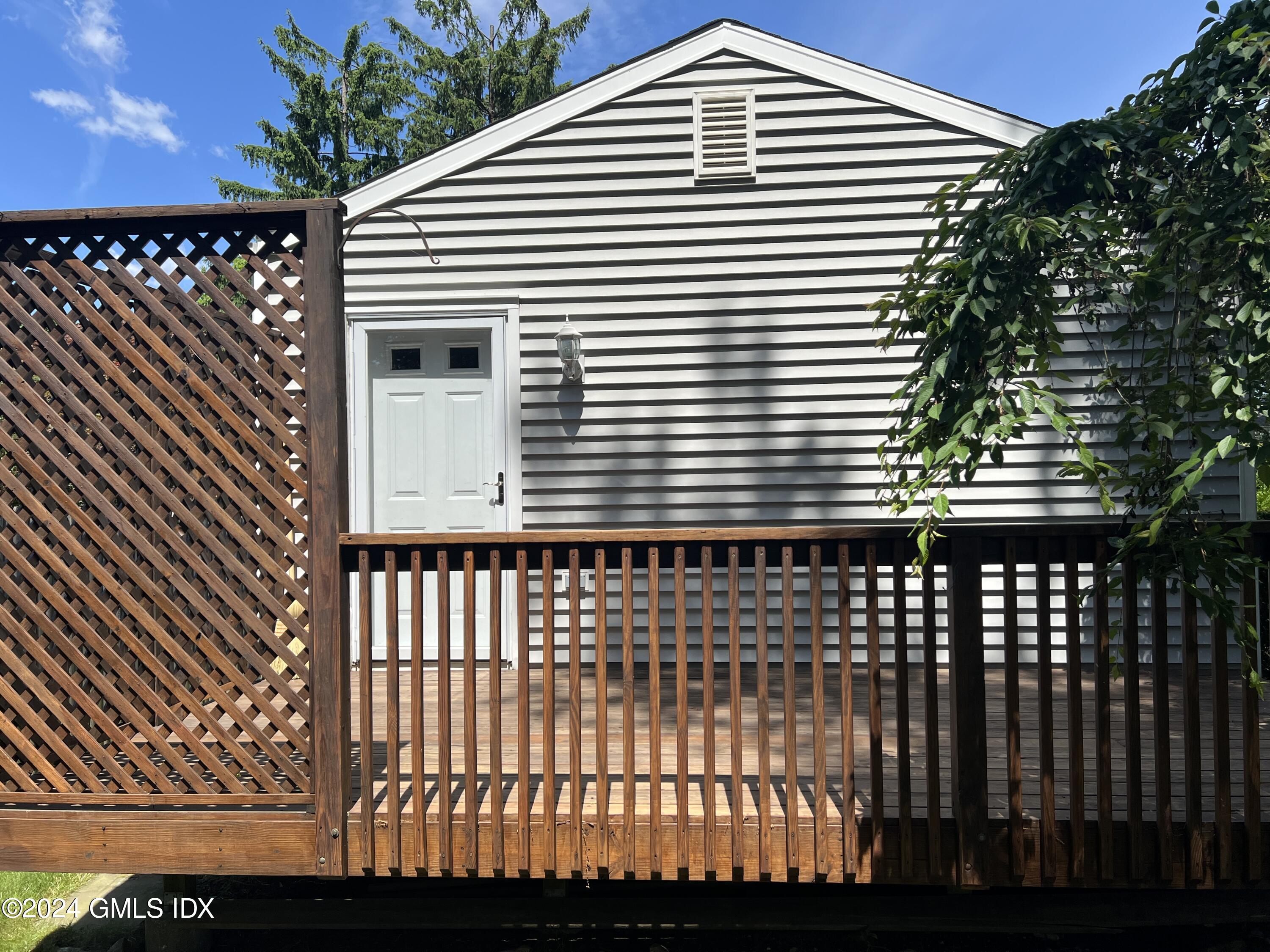 a front view of a house with a garage