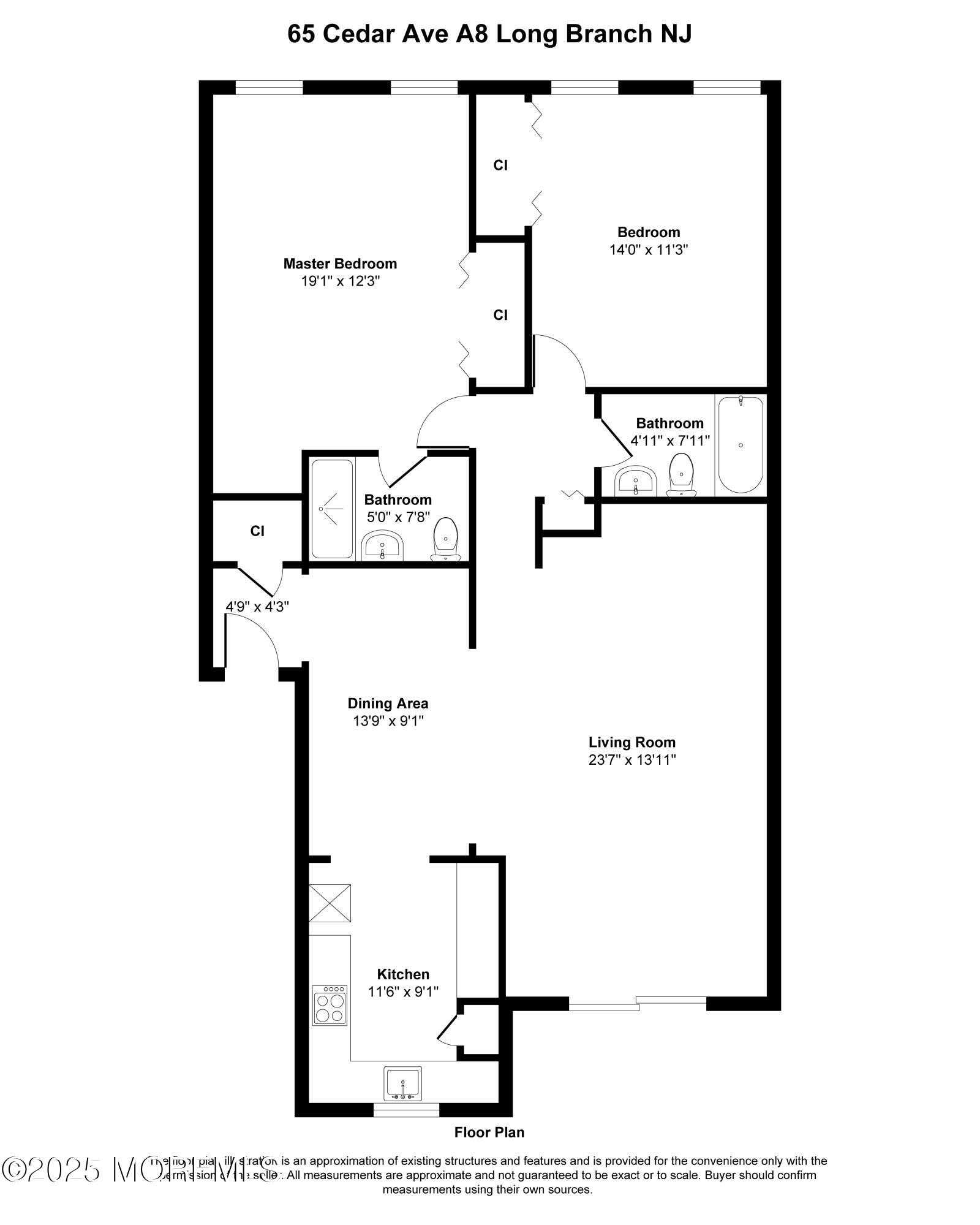 65 Cedar Avenue, Unit A8 Long Branch, NJ 07740 - Photo 22 of 22 01-65 Cedar Ave A8 Long Branch NJ