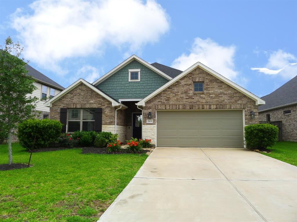 Wow! come to see this wonderfully well-kept/ open/bright one story 4-2-2 home in awesome Young Ranch lake community, excellent location ease access to I-10, Grand PKWY and West Park toll, in very quiet street, no back neighbor, you will love this unique energy saving SUNLIGHT lamps to bright the house without use anyelectricity. Lush landscaping with delightful flower garden!