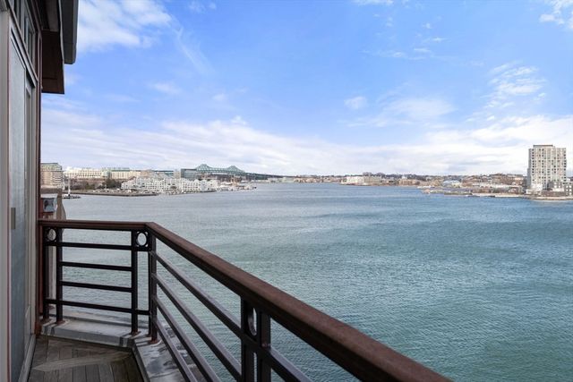 a view of city and ocean