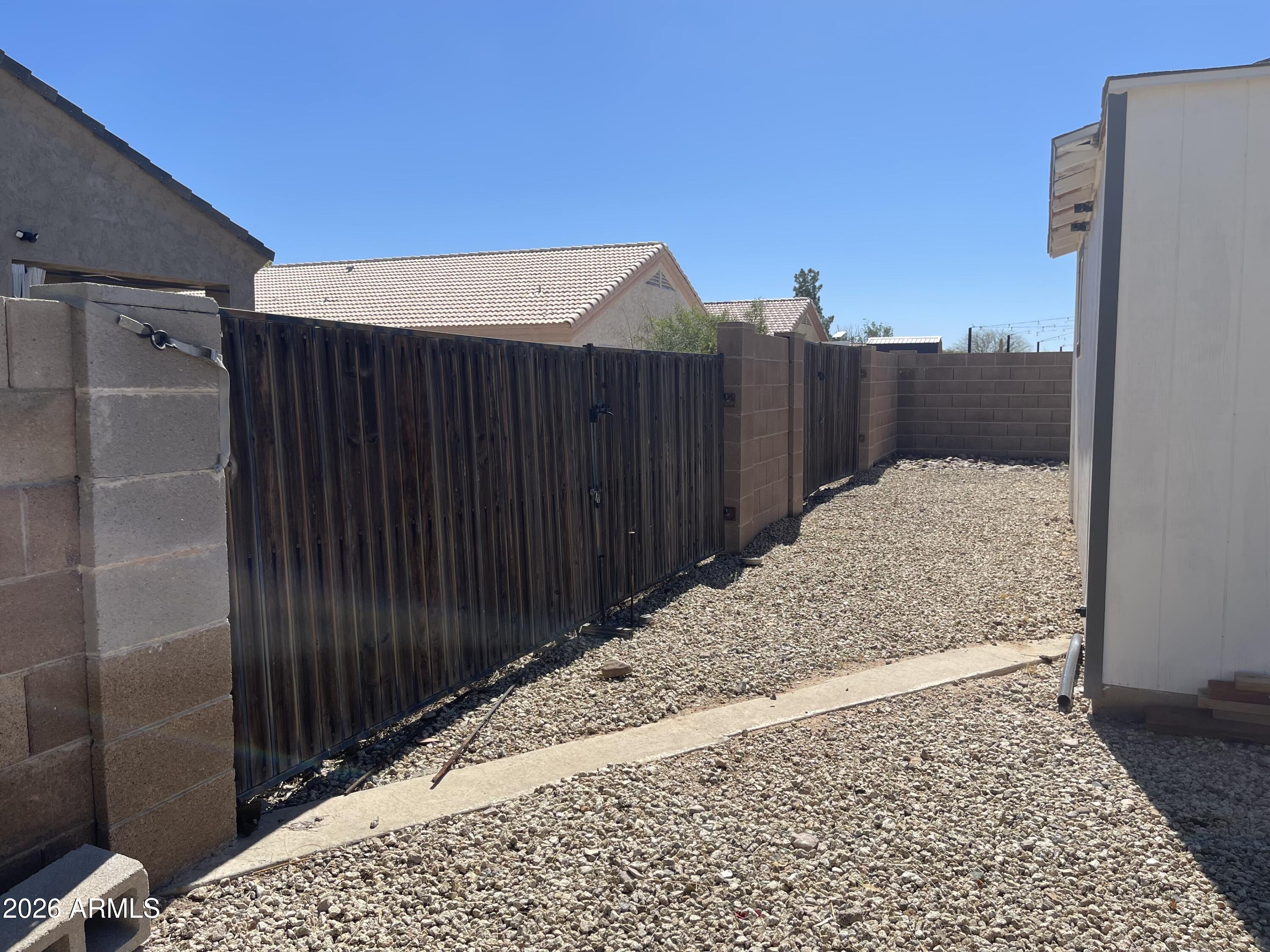 14555 South Acapulco Road Arizona City, AZ 85123 - Photo 38 of 46 Back Access Gate
