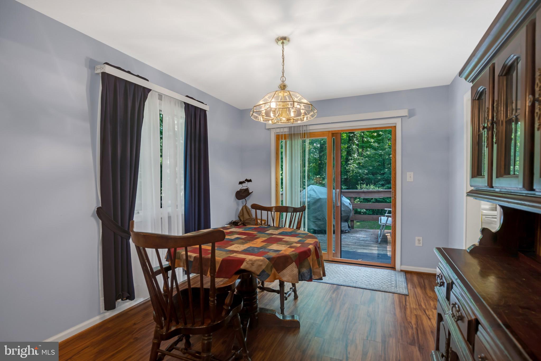 3750 Spruce Road Port Republic, MD 20676 - Photo 6 of 29 Dining room with back deck access