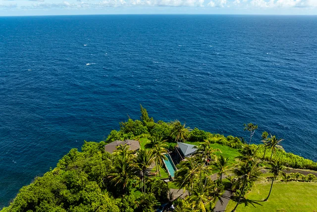 a view of a big yard