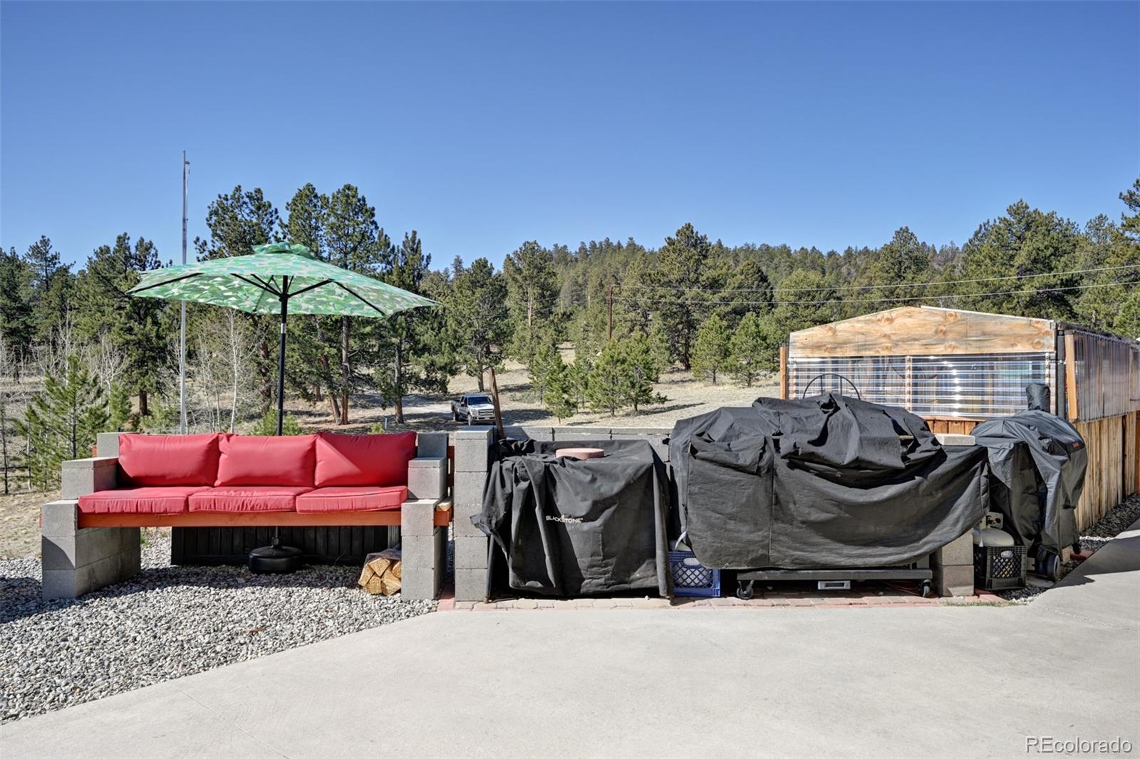 9473 Ranch Road Hartsel, CO 80449 - Photo 45 of 50 a view of a patio