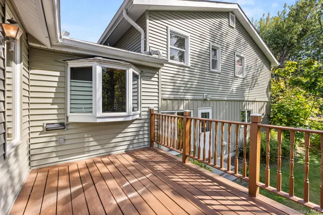 a view of a house with wooden floor