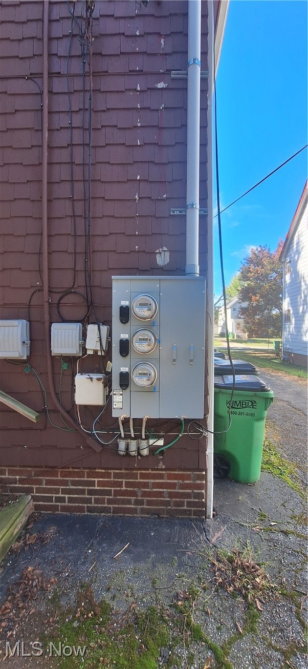 1477 Genesee Road South Euclid, OH 44121 - Photo 19 of 26 Exterior view of electric meter