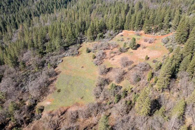 a view of a mountain in the distance