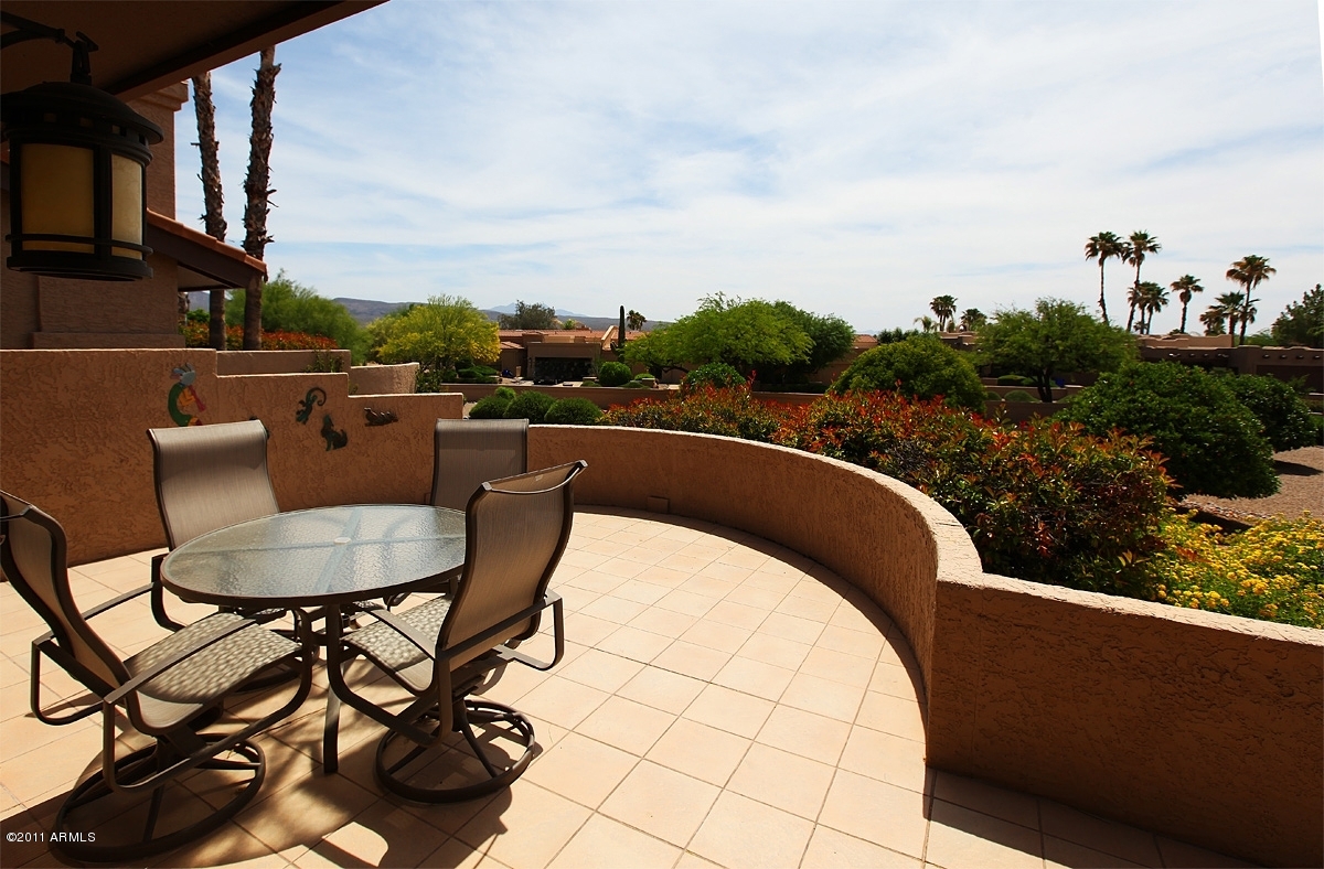 25609 Forest Road, Unit 14 Rio Verde, AZ 85263 - Photo 17 of 23 Patio view.