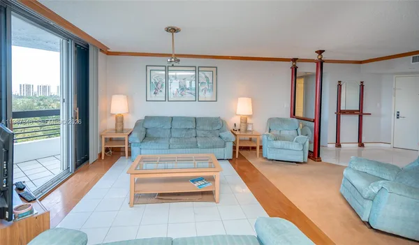 a room with furniture and window