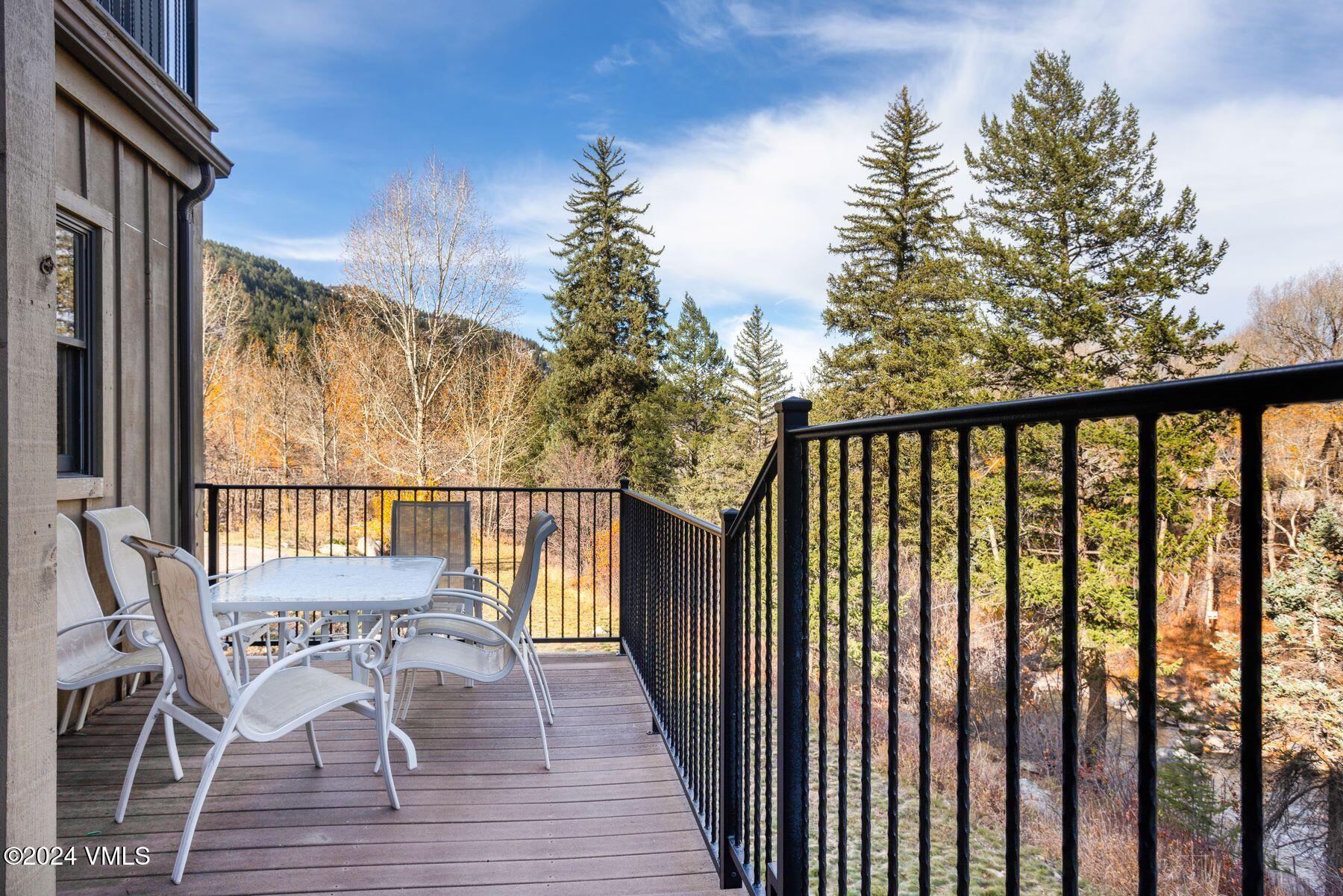 39555 Highway 6, Unit E Avon, CO 81620 - Photo 22 of 42 a view of balcony with furniture