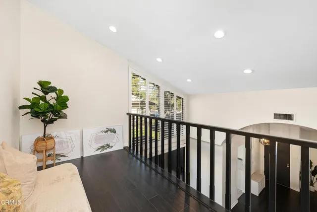 a view of a back yard of the house