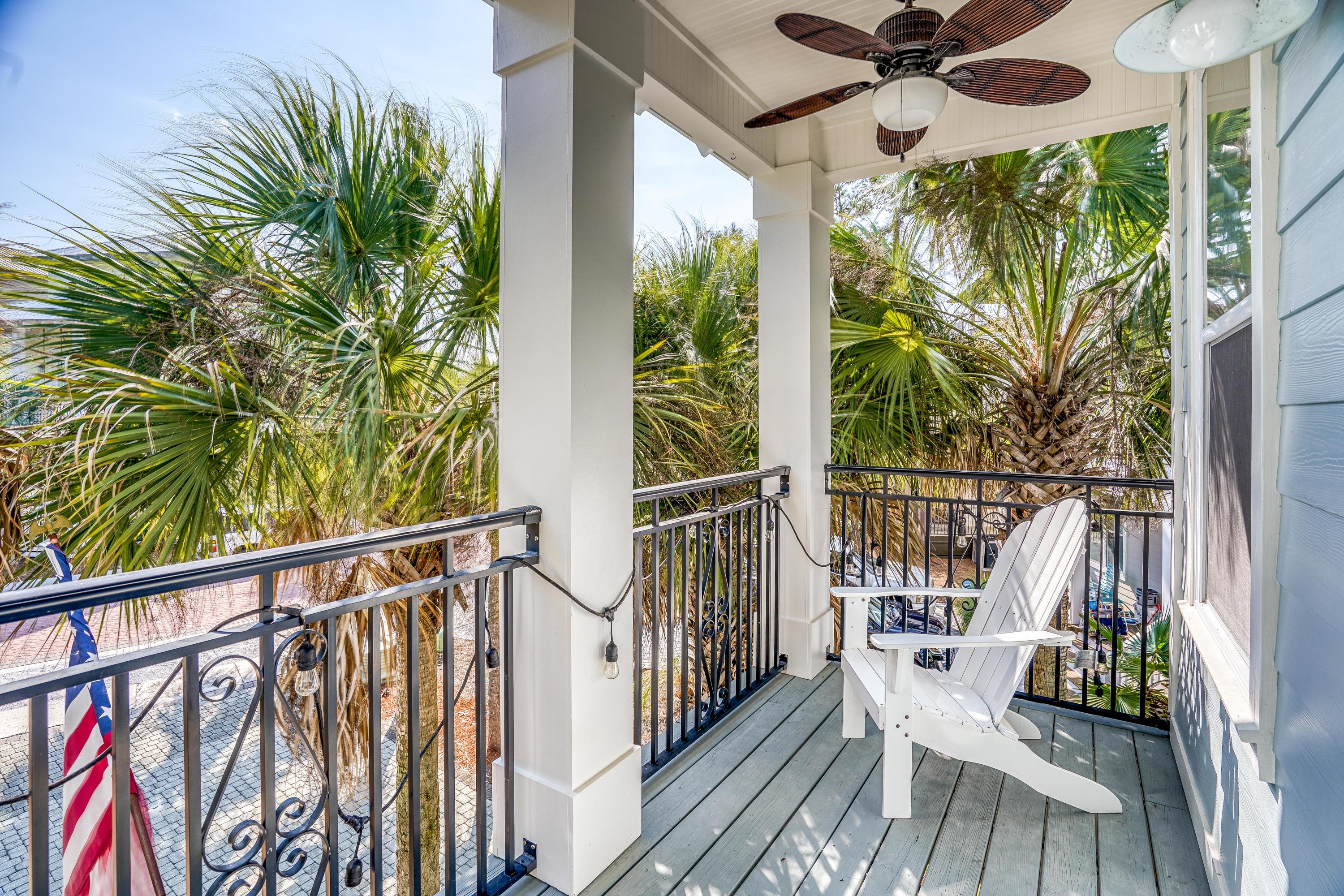 43 Lifeguard Loop East Inlet Beach, FL 32461 - Photo 22 of 44 a view of balcony with furniture