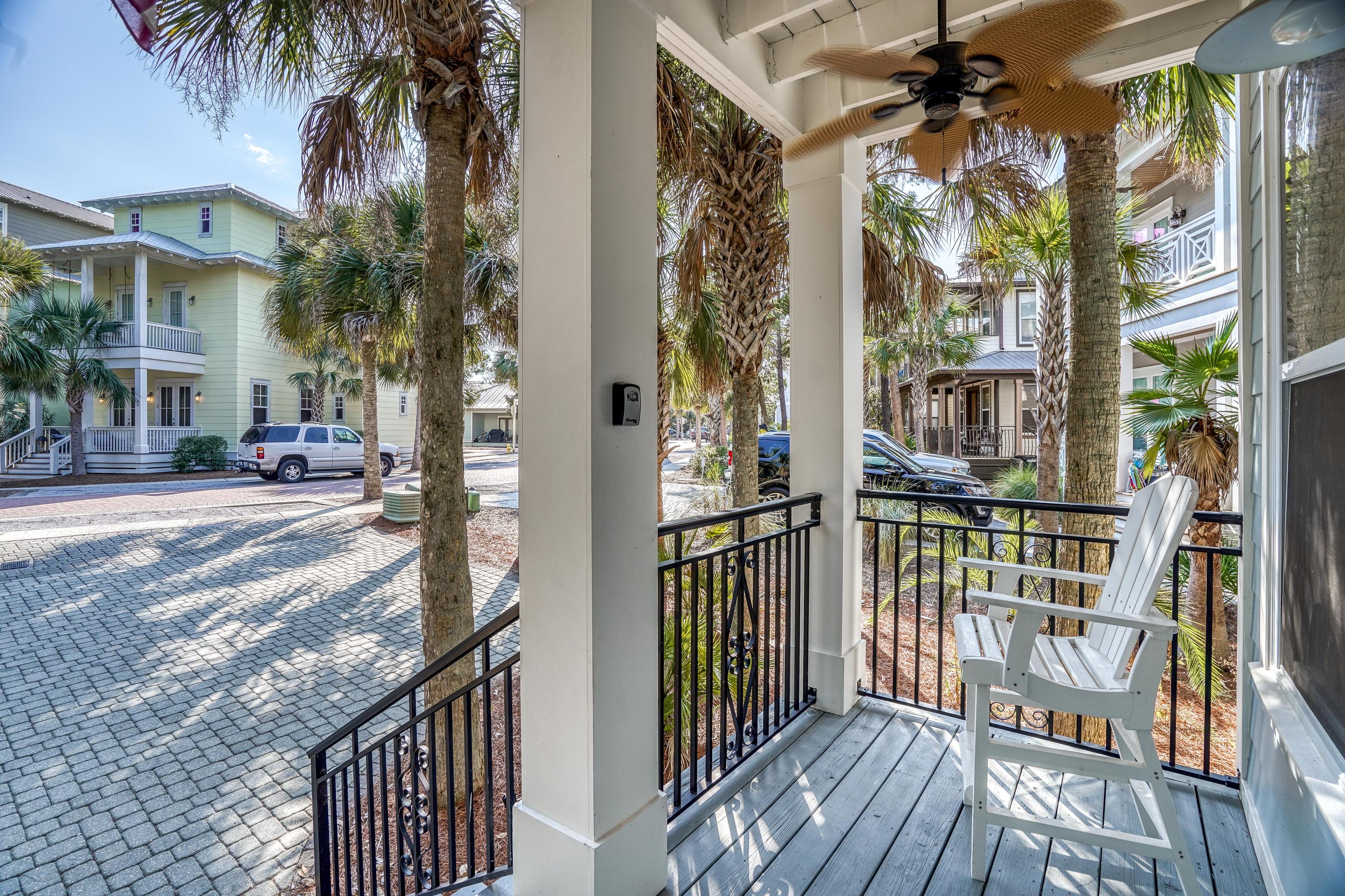 43 Lifeguard Loop East Inlet Beach, FL 32461 - Photo 39 of 44 a view of a balcony with wooden floor