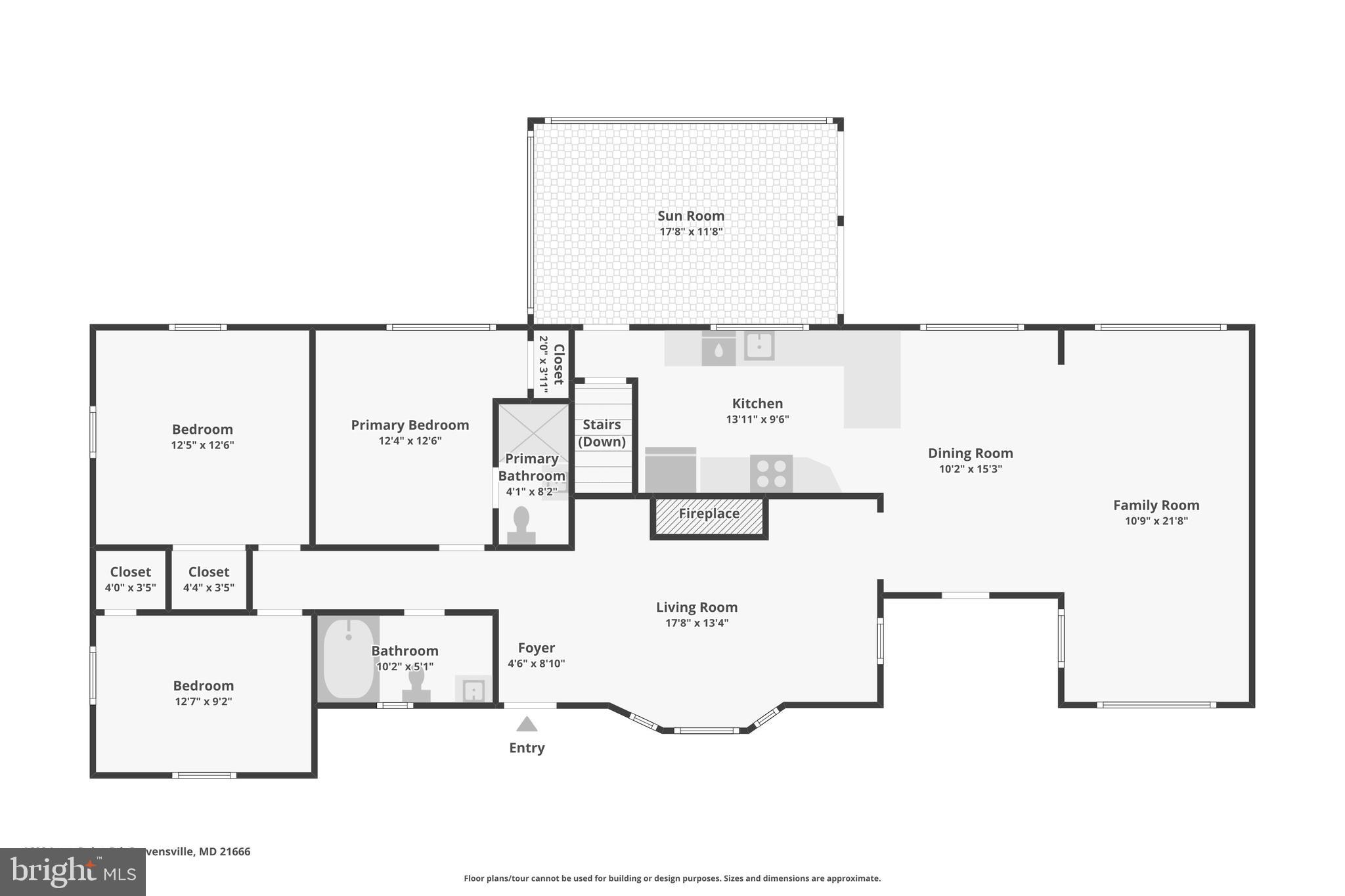 1609 Love Point Road Stevensville, MD 21666 - Photo 63 of 64 Floorplan - Main Level