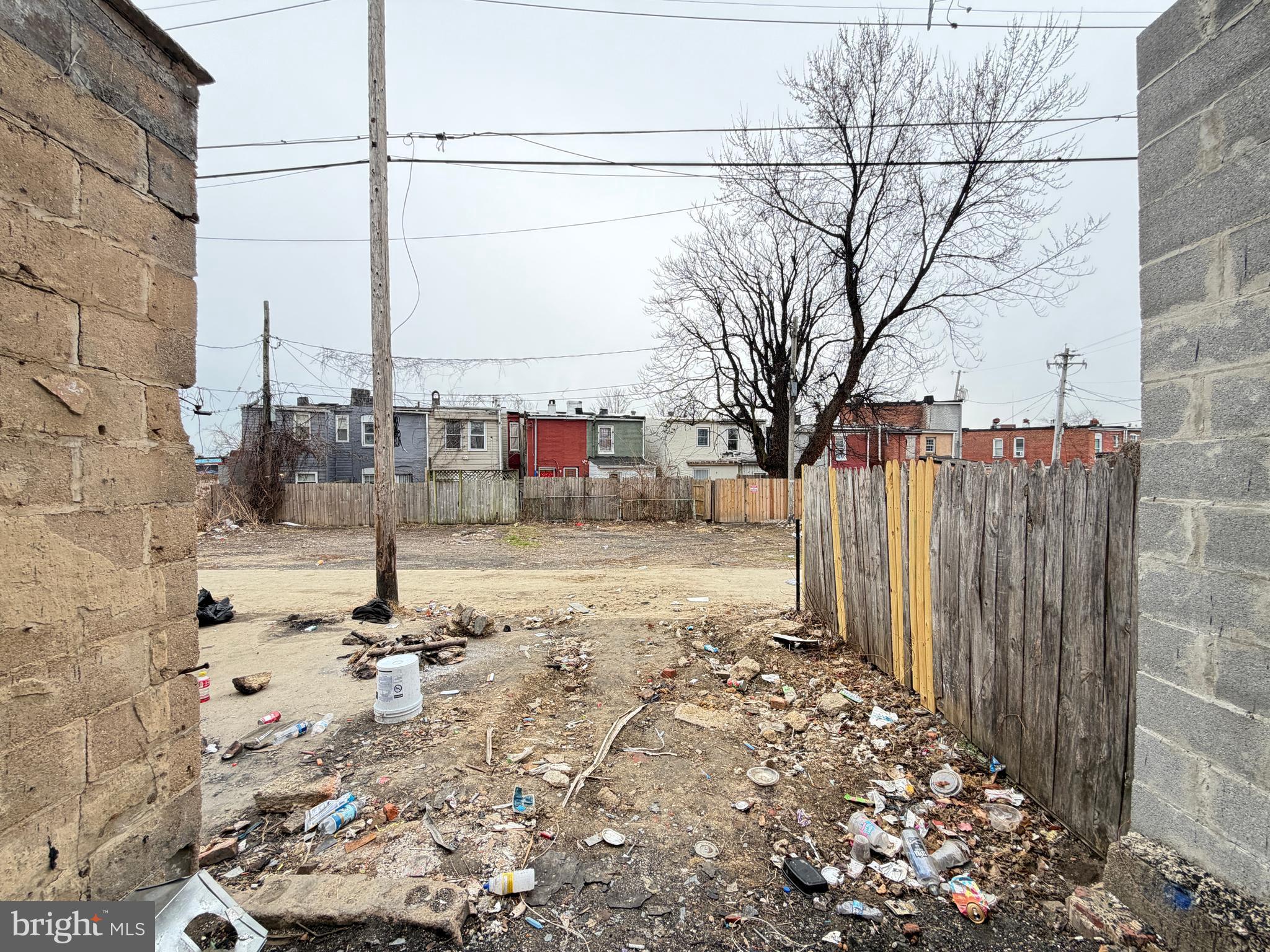 1821 Ramsay Street Baltimore, MD 21223 - Photo 6 of 6 a view of a pathway of a house with a snow