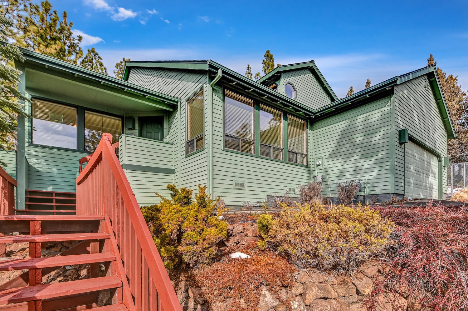 1908 Northwest Rimrock Drive Bend, OR 97703 - Photo 1 of 1 Large windows looking to the south and west for wonderful views
