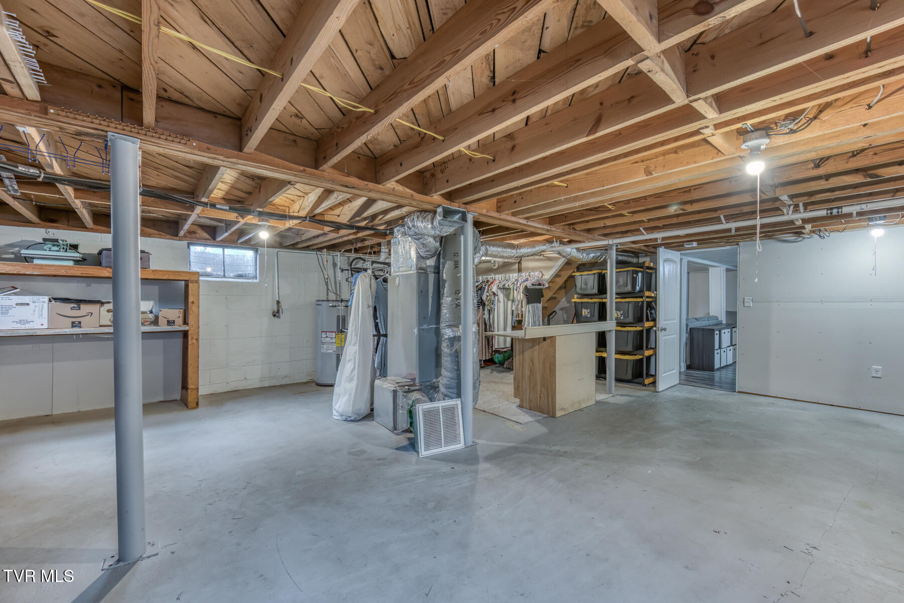 401 Sherwood Road Bristol, VA 24201 - Photo 29 of 43 UNFINISHED AREA 2ND SHOT