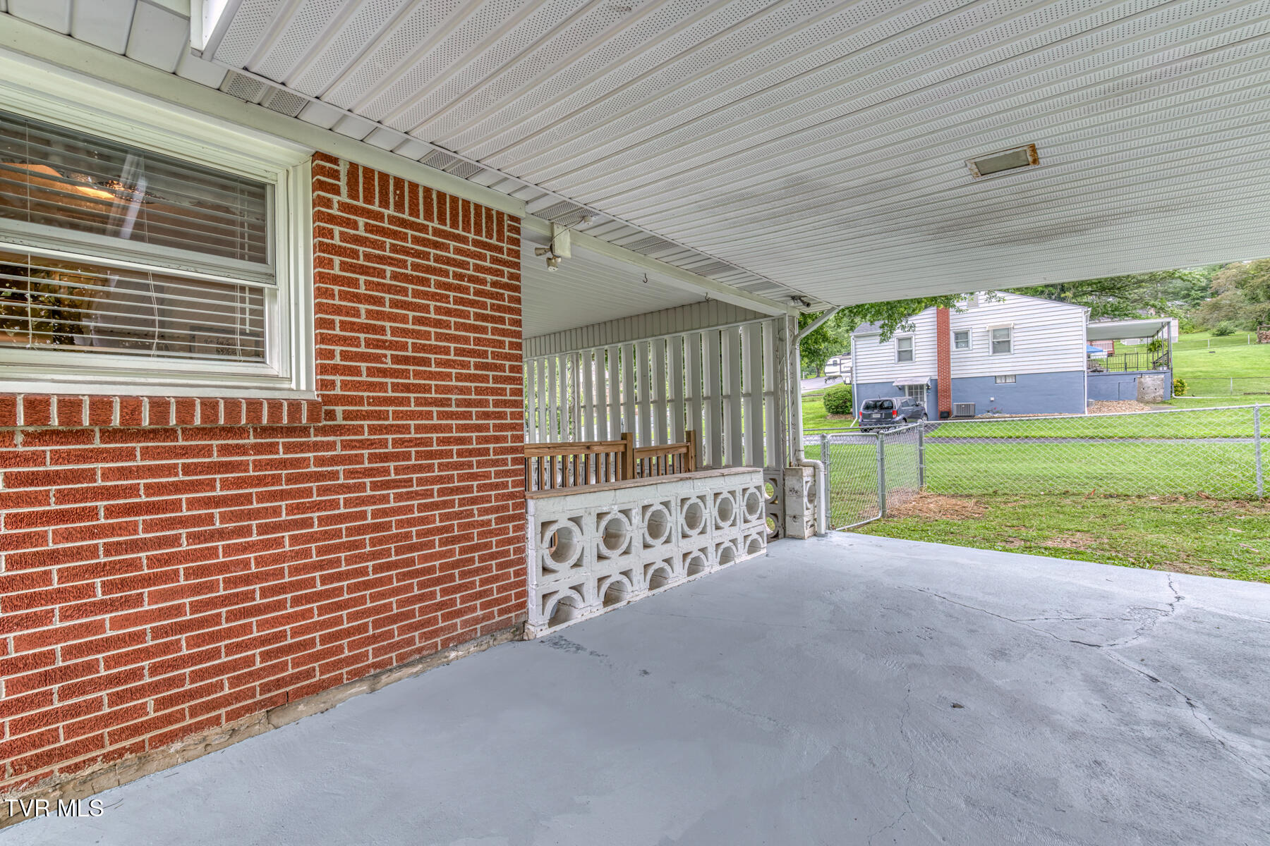 401 Sherwood Road Bristol, VA 24201 - Photo 35 of 43 BACK PORCH 3RD SHOT