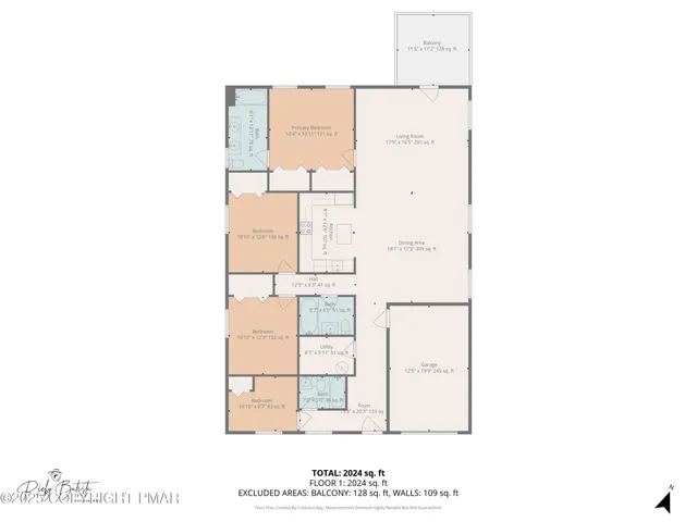 a picture of a floor plan