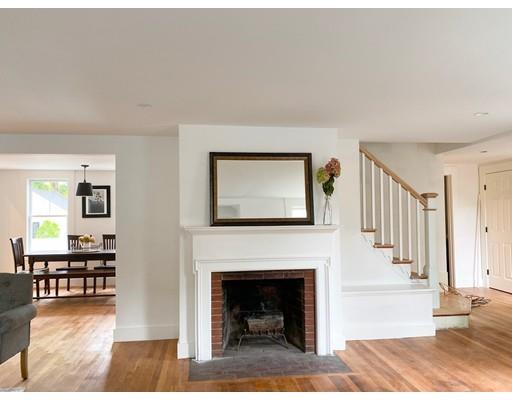5 Rutledge Road Belmont, MA 02478 - Photo 6 of 22 a living room with furniture and a fireplace