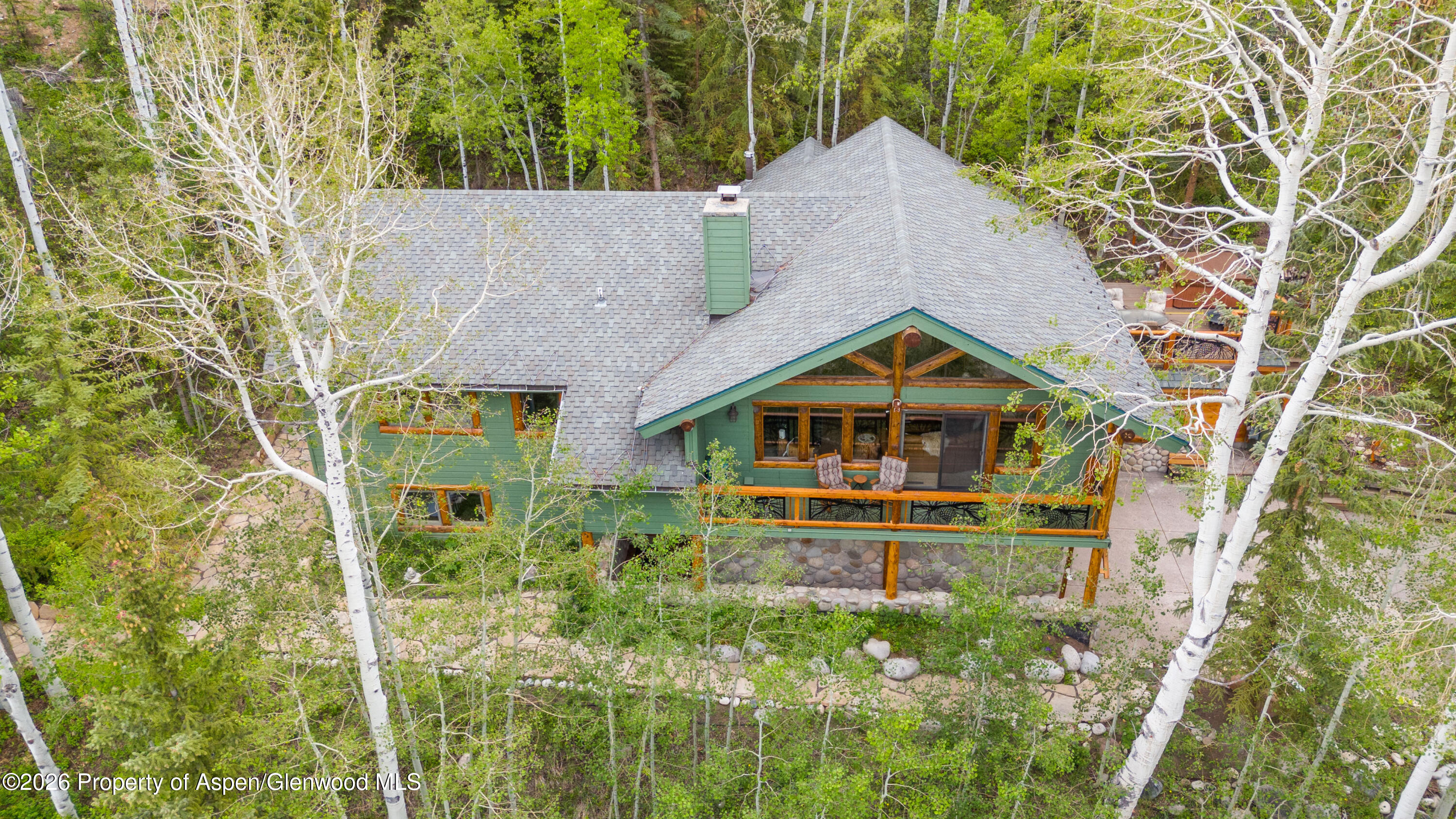 818 Faraway Road Snowmass Village, CO 81615 - Photo 2 of 30 Exterior View of Upper Deck