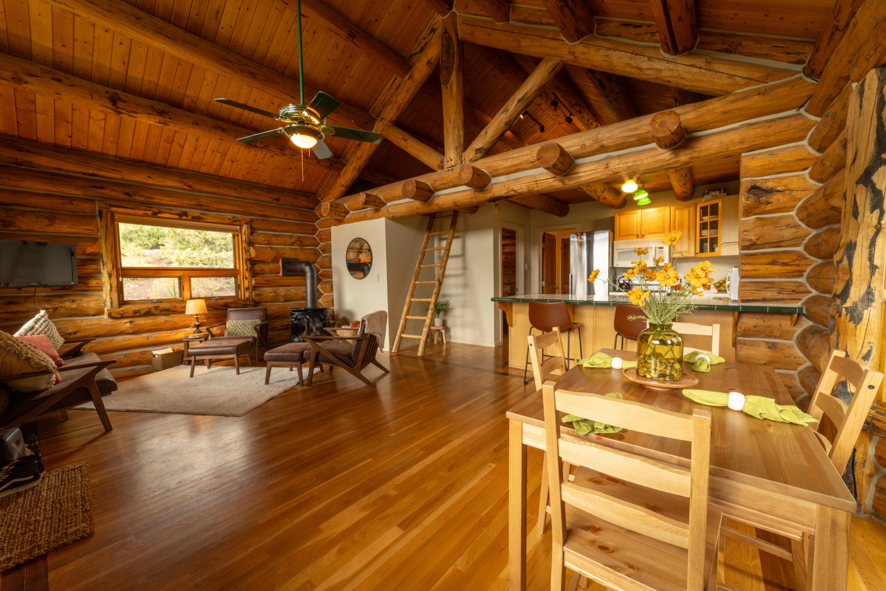 2001 County Road Placerville, CO 81430 - Photo 12 of 37 a view of a room with wooden floor