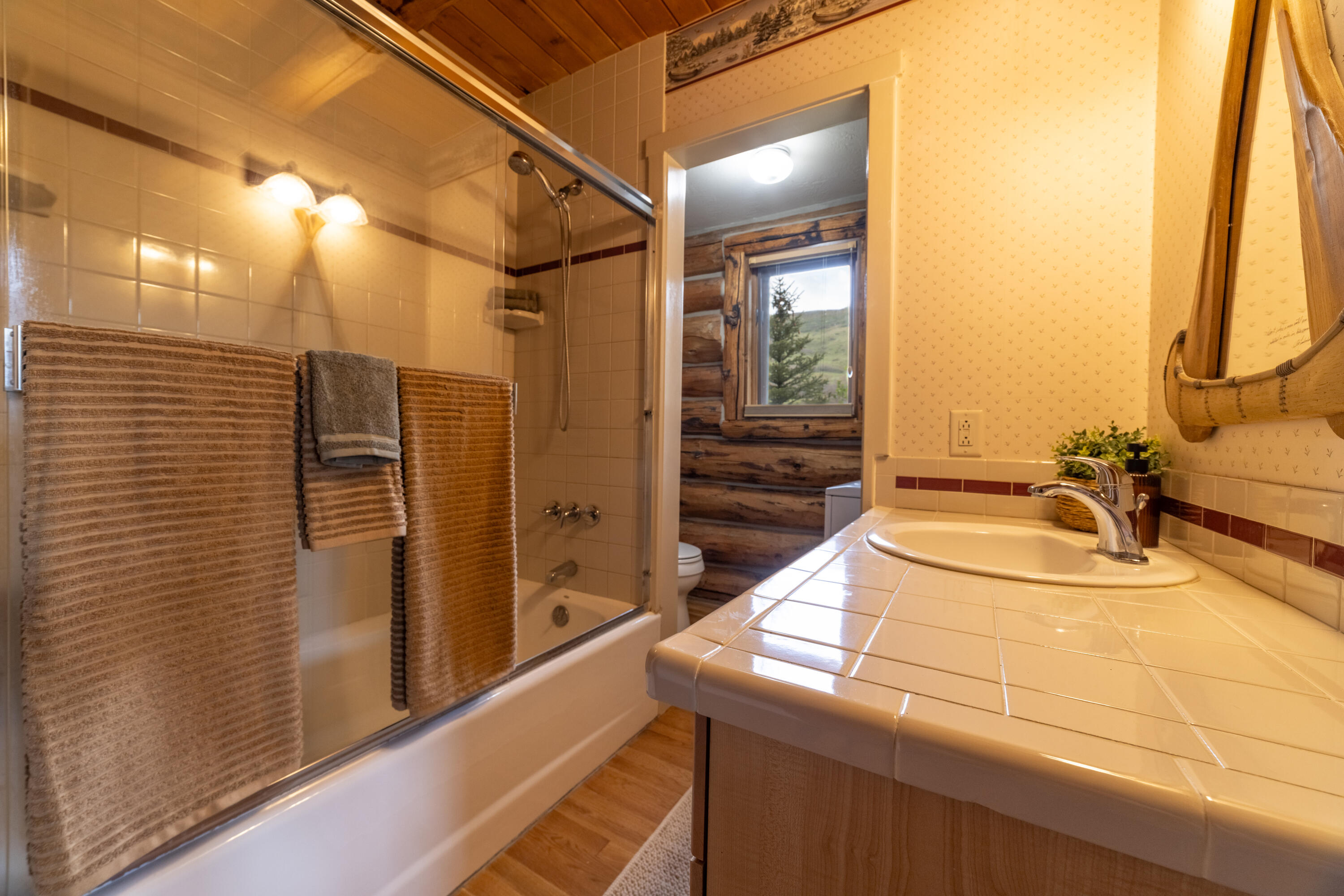 2001 County Road Placerville, CO 81430 - Photo 19 of 37 a bathroom with a sink and mirror