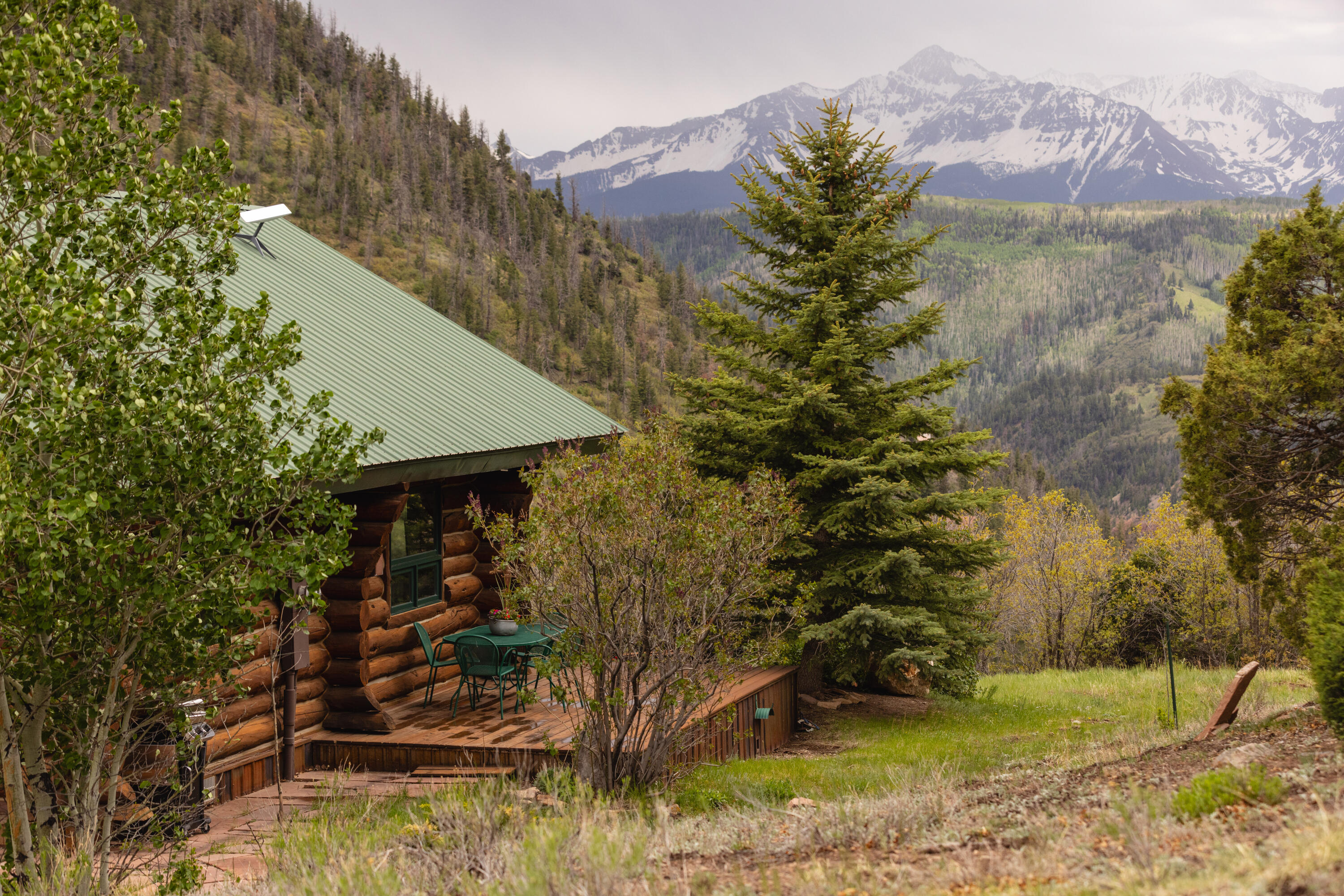 2001 County Road Placerville, CO 81430 - Photo 5 of 37 a view of a house with a yard