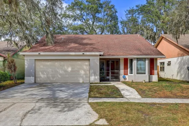 a view of statue in the garden