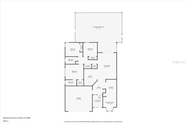 $360,000 | 2524 Wrencrest Circle, Valrico, FL 33596