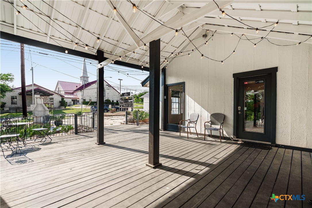 209 South Main Street Salado, TX 76571 - Photo 21 of 38 Covered Deck