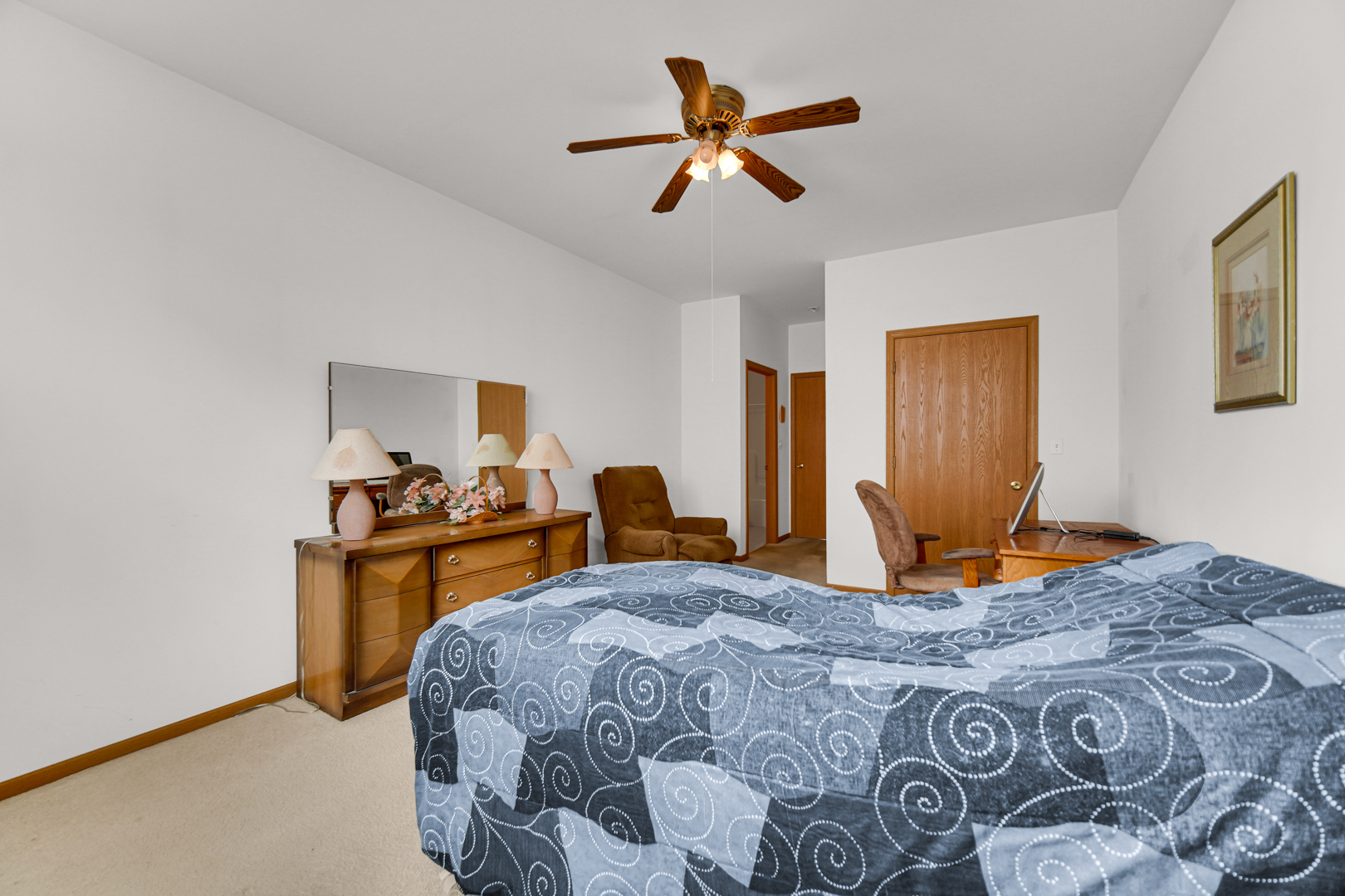 1397 Fox Hound Trail Beecher, IL 60401 - Photo 14 of 23 a bedroom with a bed and dresser