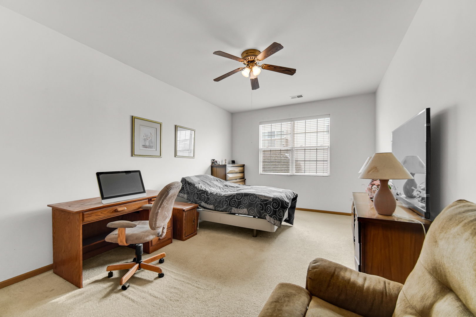 1397 Fox Hound Trail Beecher, IL 60401 - Photo 15 of 23 a bedroom with a bed and a window