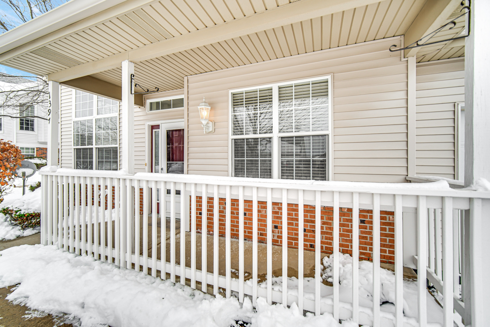 1397 Fox Hound Trail Beecher, IL 60401 - Photo 22 of 23 a view of a brick house with wooden fence