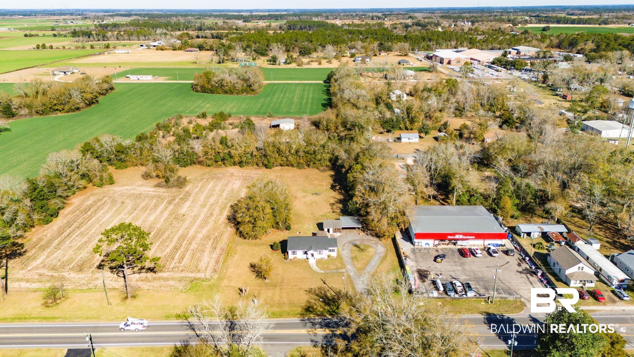 24701 Highway 98 Elberta, AL 36530 - Photo 27 of 32 View of property location featuring rural landscape and abundant farmland